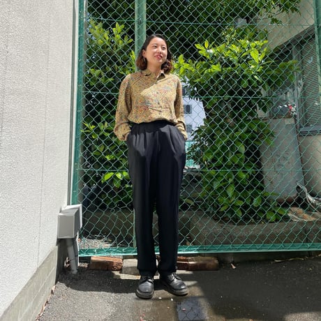 ペイズリー柄シャツ