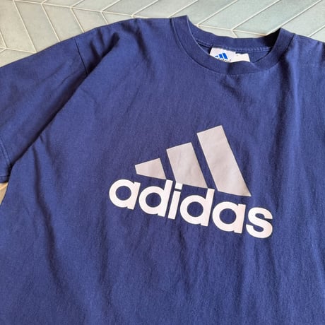 90s USA製 adidas ロゴTシャツ