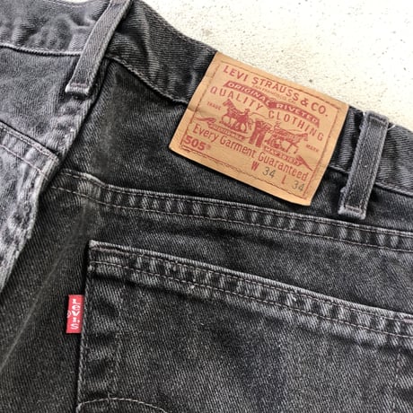 USA製 Levi's505  W34×L34 ブラック