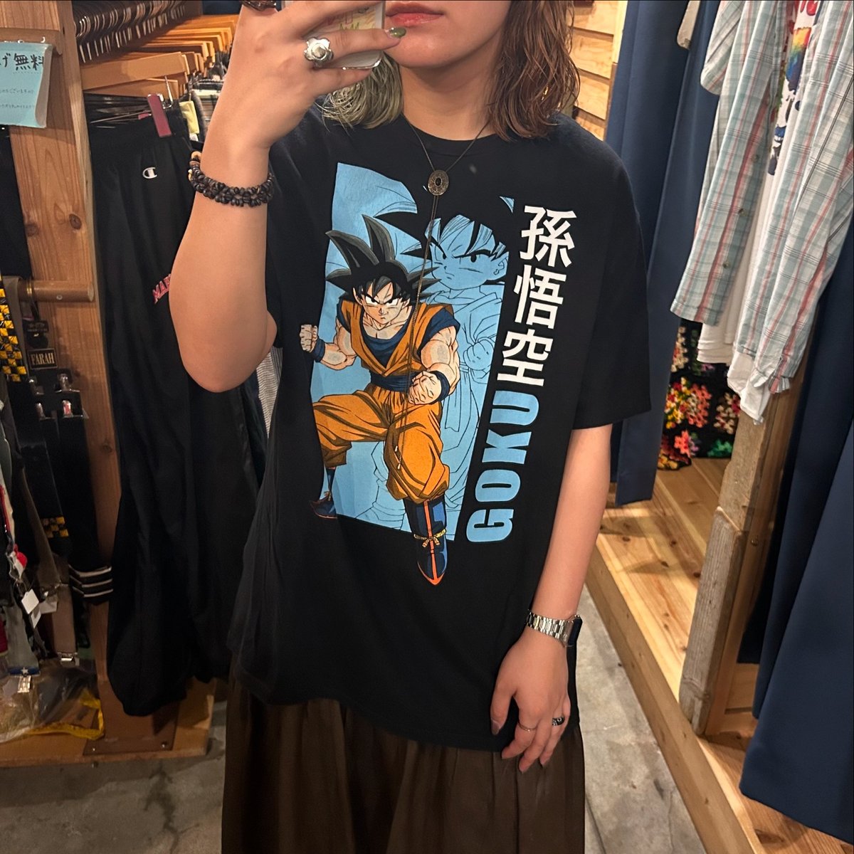 ドラゴンボールZ 孫悟空 Tシャツ | CUSTOM FEVER