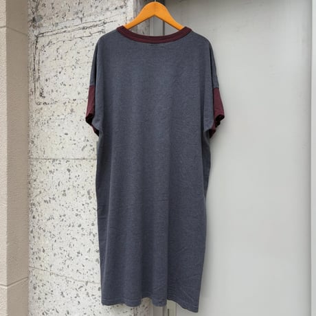 後染め ミッキー ロング丈Tシャツ