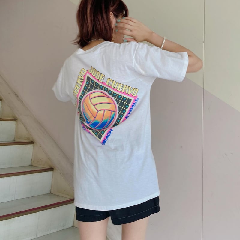 USA製ビーチバレーTシャツ | CUSTOM FEVER