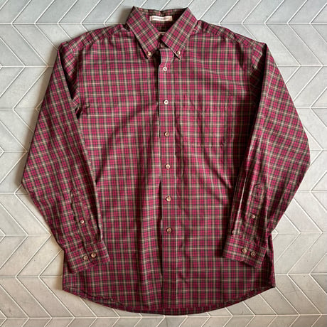L.L.Bean タータンチェック柄シャツ