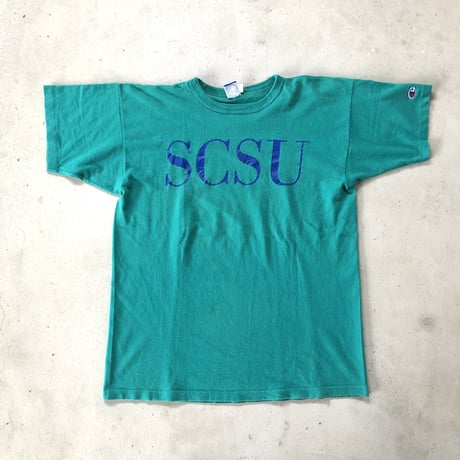 90's USA製CHAMPION カレッジプリントTシャツ　XL
