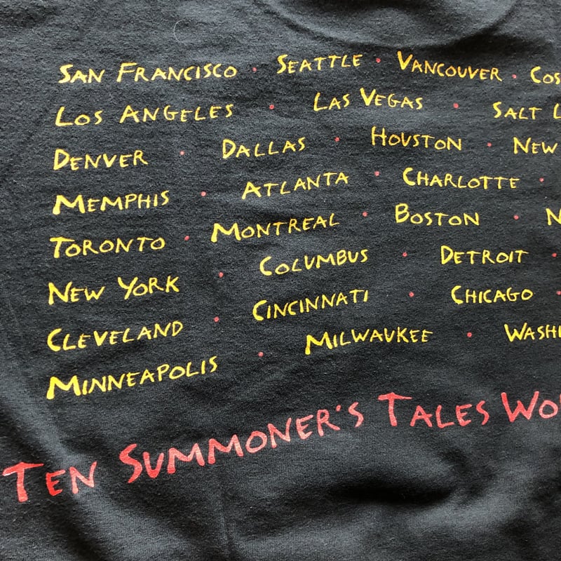 1993 STING TOUR Tシャツ | CUSTOM FEVER