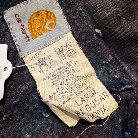 USA製 Carhartt 裏ブランケットワークジャケット