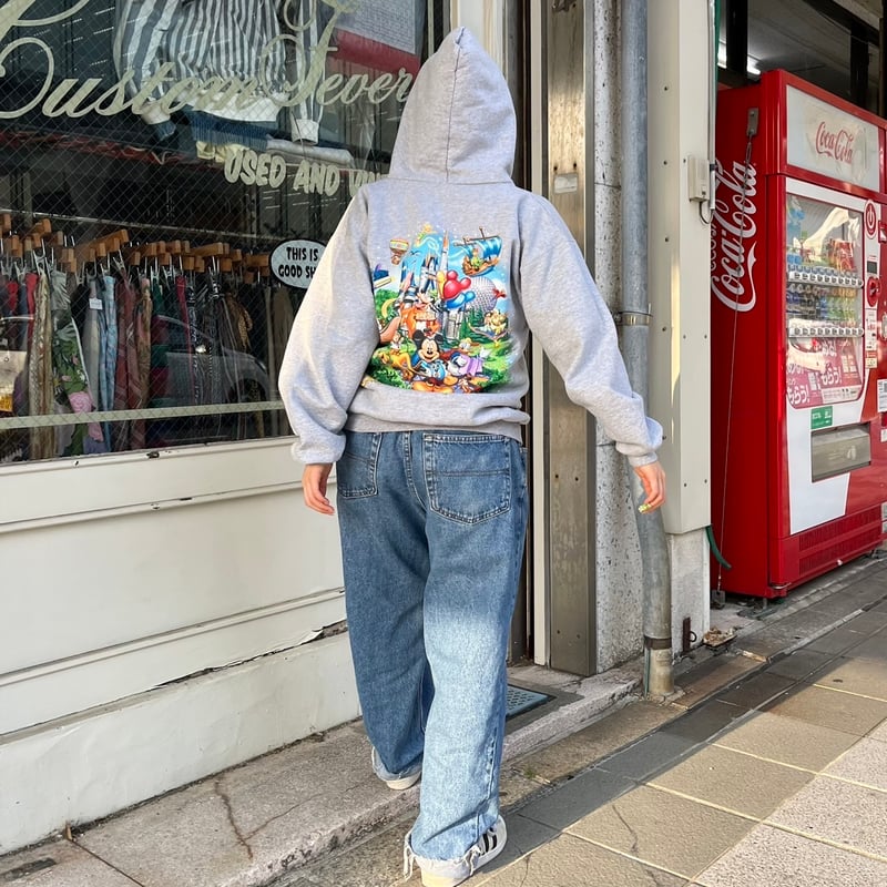 Hanes Disney 両面プリントジップパーカー | CUSTOM FEVER