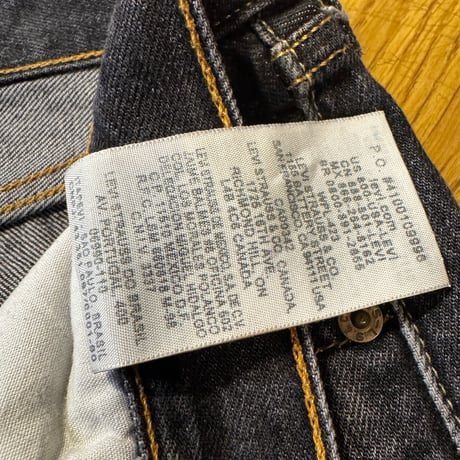 Levi's501 W38×L32 先染めブラック