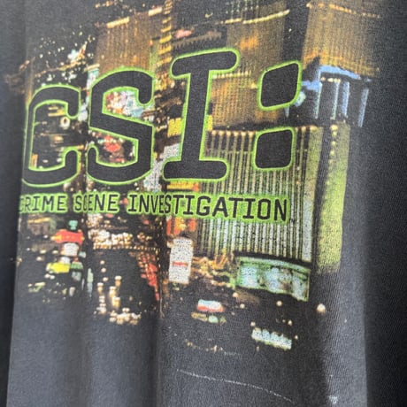 00's CSI: プリントTシャツ  XL