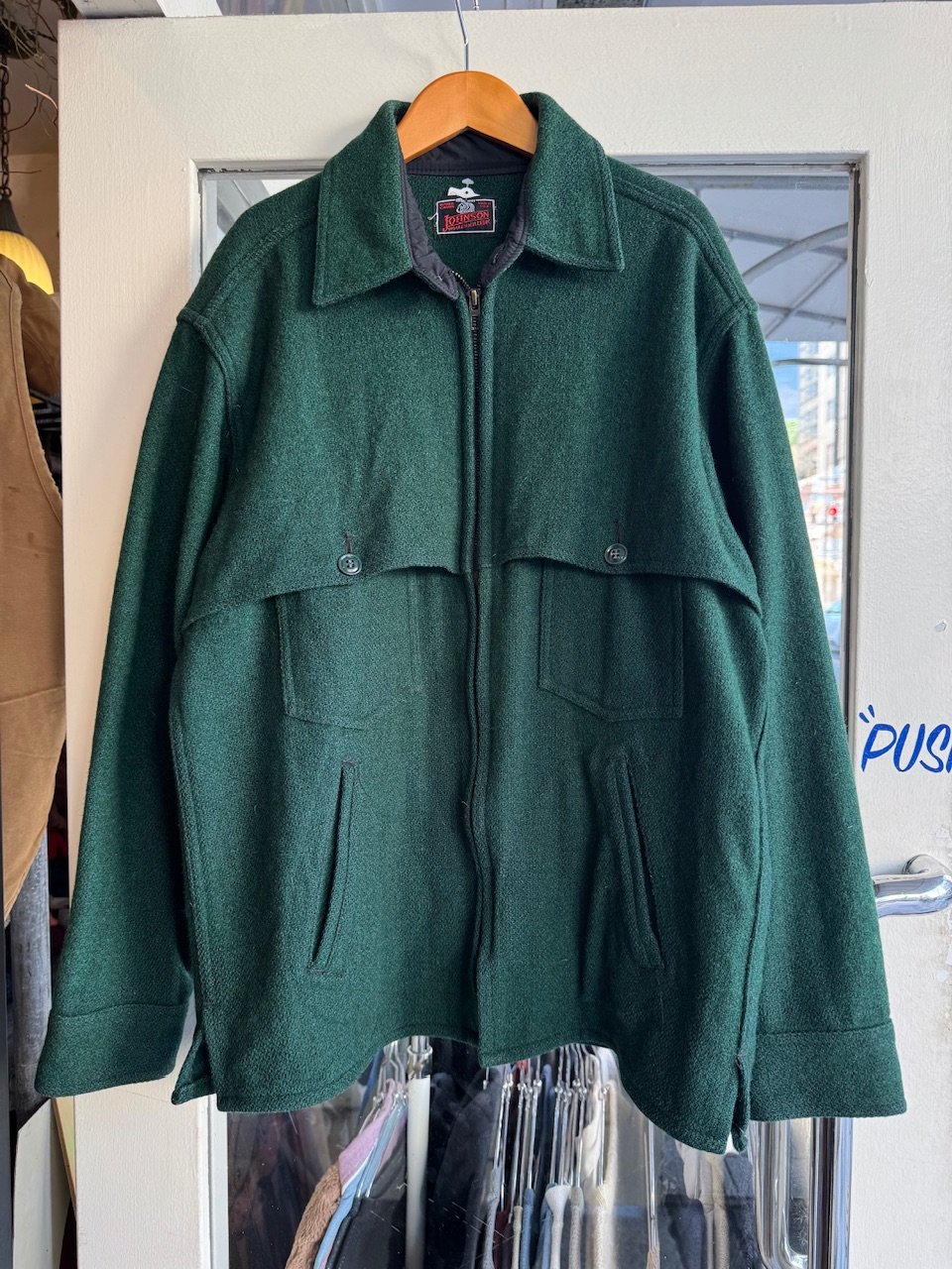 USA製JOHNSON WOOLEN MILLSウールジャケット | CUSTOM FEVER