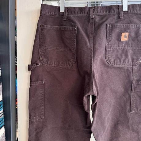 Carhartt ダブルニーパンツ W36×L30  ダークブラウン