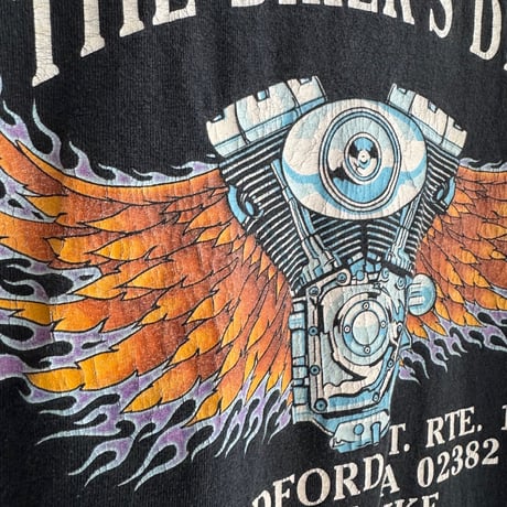 〜00's バイカー袖プリントロンT