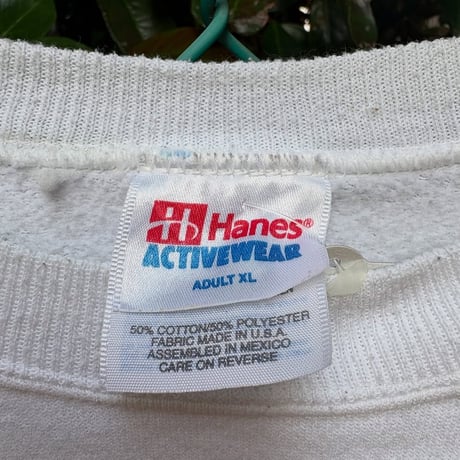 90s USA製 Hanes ダンスシューズスウェット