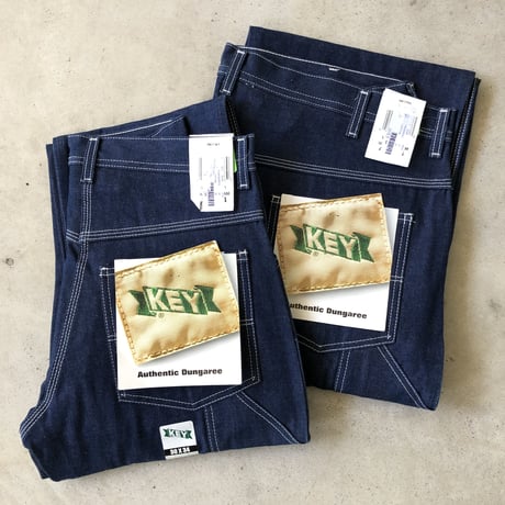 NOS! 未使用 KEY デニムペインターパンツ W30、W42