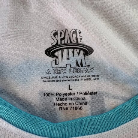 SPACE JAM ユニフォームタンクトップ