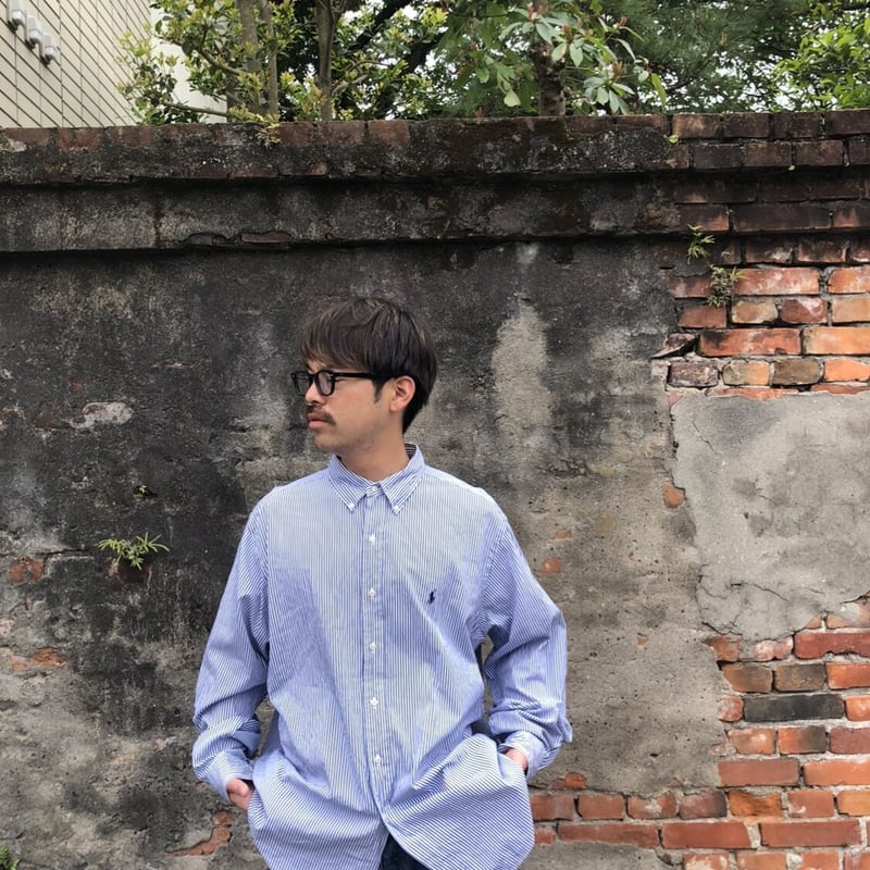 Ralph Lauren ストライプシャツ | CUSTOM FEVER