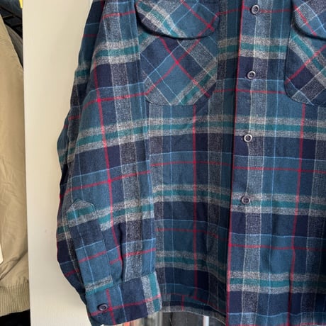 USA製 70's PENDLETON ウールチェックシャツ