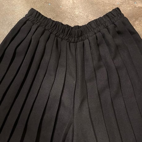 USA製プリーツリラックスワイドパンツ