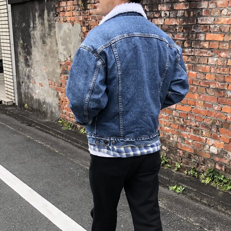 90's Levi's デニムボアジャケット 70609-4891 | CUSTOM FEVER 90's Levi's デニムボアジャケット 70609-4891 | CUSTOM FEVER