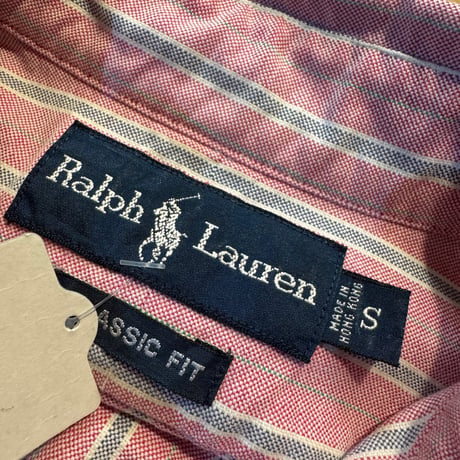 RALPH LAUREN ストライプシャツS