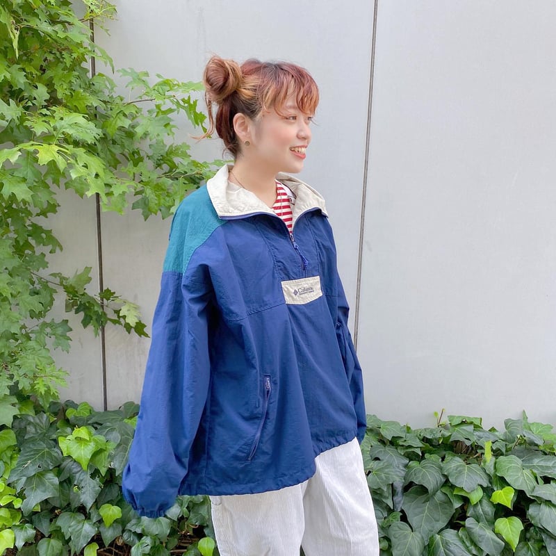 コロンビアハーフジップナイロンPO | CUSTOM FEVER