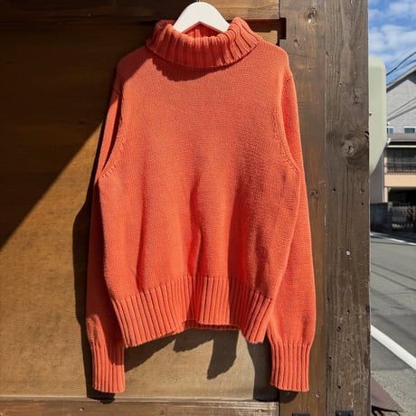 L.L.Bean タートルネック コットンニット