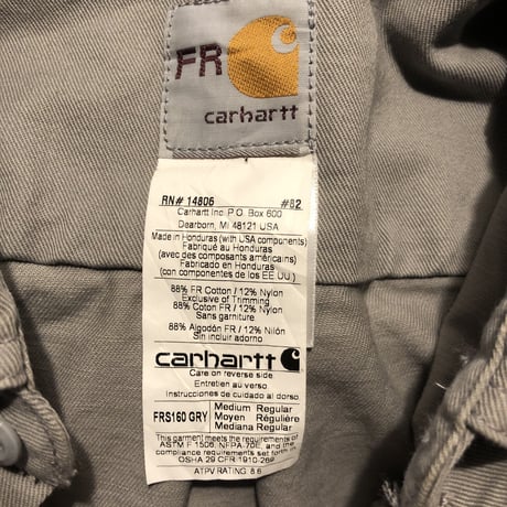 Carhartt長袖ワークシャツ