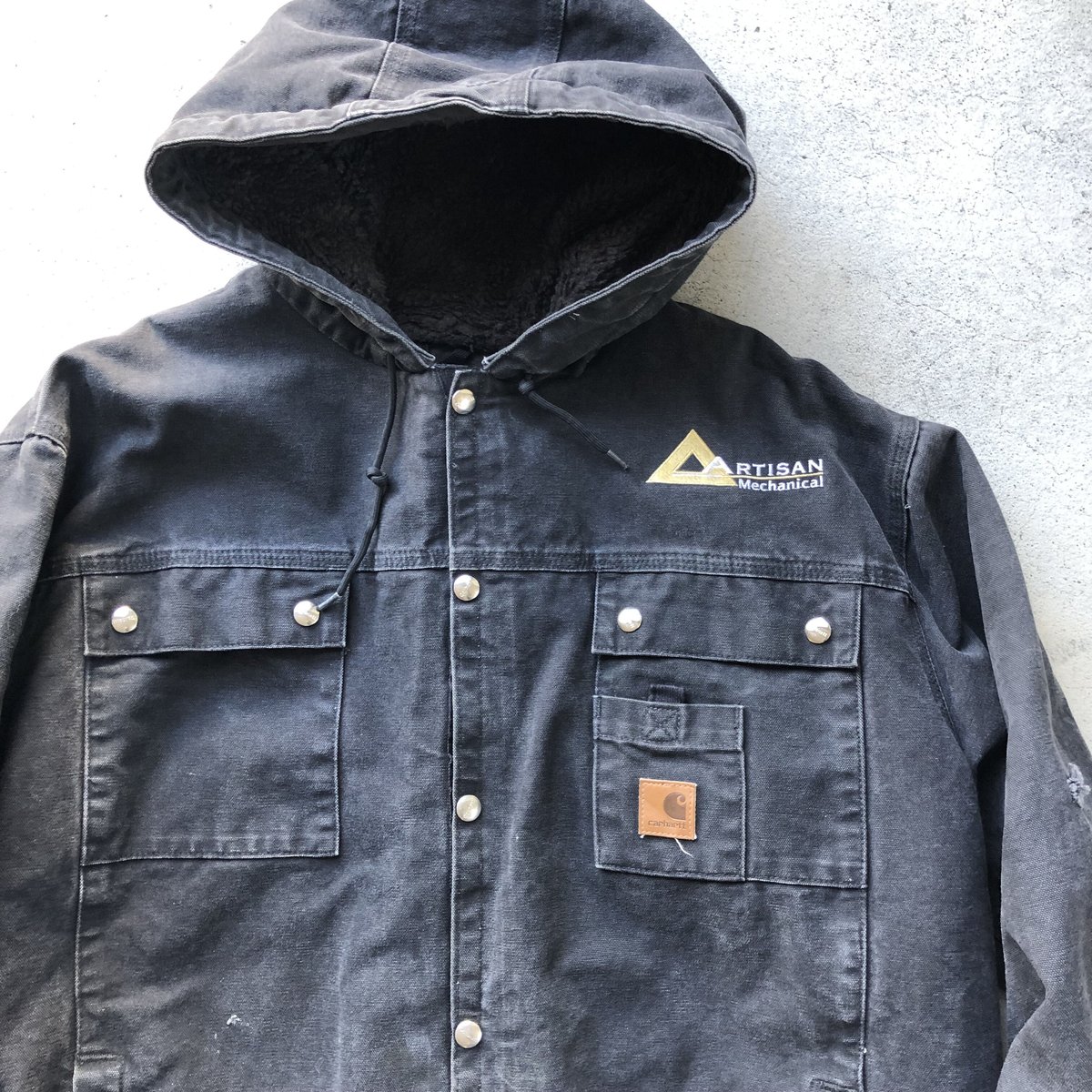 Carhartt ダック地 裏ボア アウターXL | CUSTOM FEVER