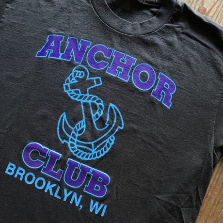 〜90's ANCHOR CLUB プリントTシャツ