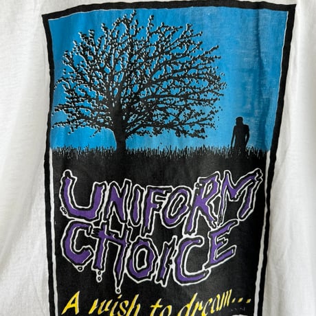 80's UNIFORM CHOICE バンドTシャツ XL