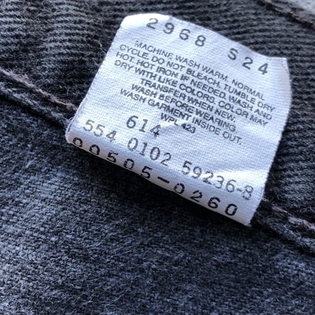 USA製 Levi's505  W36×L30 ブラック