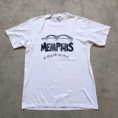 80's MEMPHIS プリントTシャツ L