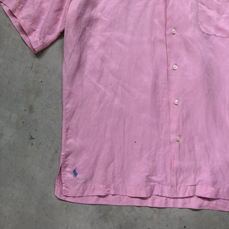 Ralph Lauren 半袖無地シャツ 〝CALDWELL〟M