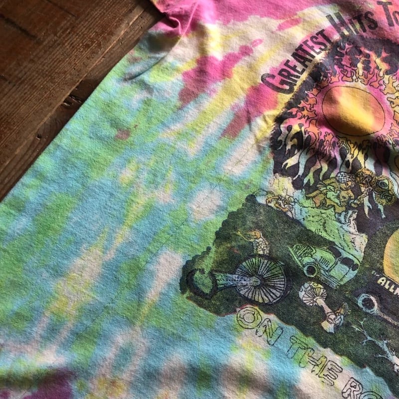 90's The Allman Brothers BandタイダイTシャツ | CUSTOM