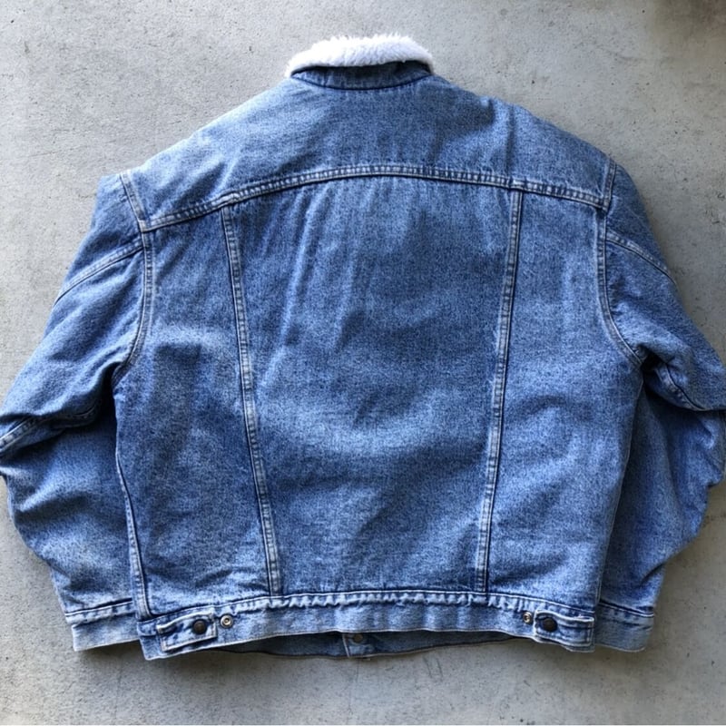 90's Levi's デニムボアジャケット 70609-4891 XL | CUSTOM 90's Levi's デニムボアジャケット 70609-4891 XL | CUSTOM