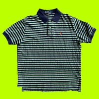 Polo ボーダーポロシャツ