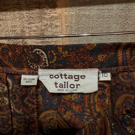 cottage tailor ペイズリー柄スカート