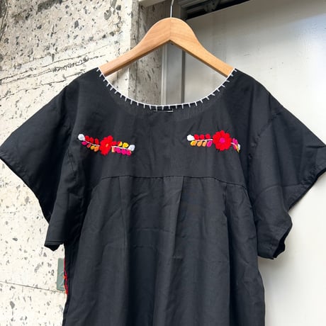 花柄メキシカンワンピース