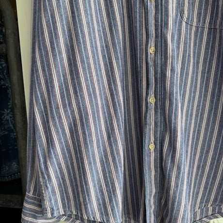 90's USA製 L.L.Bean ストライプシャツ
