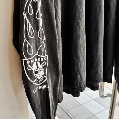 〜00's RAIDERS 袖プリントロンT