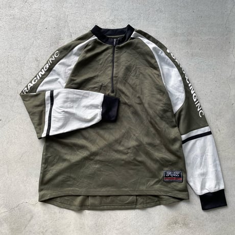 FOX RACING ハーフジップレーシングシャツ
