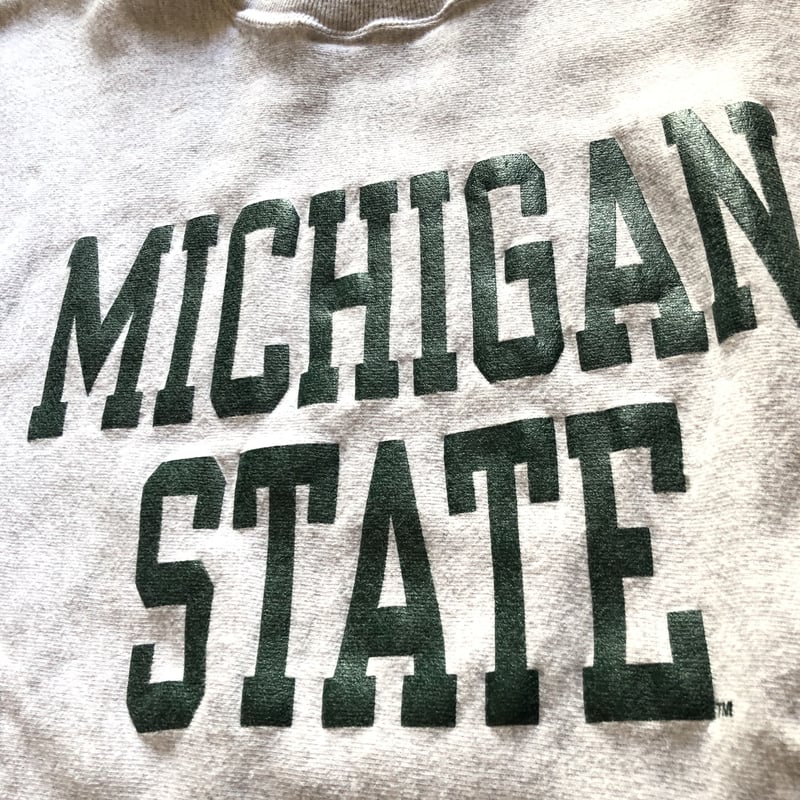 MICHIGAN STATEチャンピオンリバースウィーブ XL | CUSTOM FEVER
