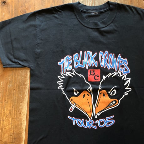 THE BLACK CROWS TOUR '05 バンドTシャツ