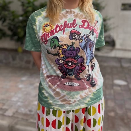 Grateful Dead タイダイプリントTシャツ