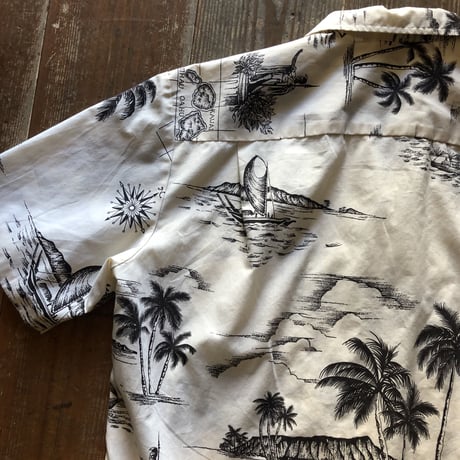 Hawaii総柄シャツ