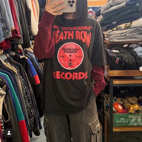 DEATH ROW プリントTシャツ