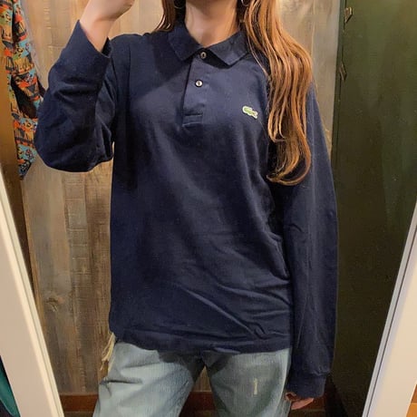 フランス製LACOSTEラガーシャツ