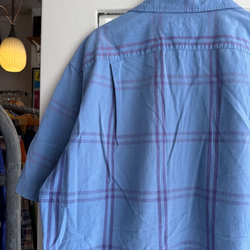 ラルフローレン　ADAMS オープンカラー　シャツ 90's POLO Ralph Lauren オープンカラーシャツ “ADAMS