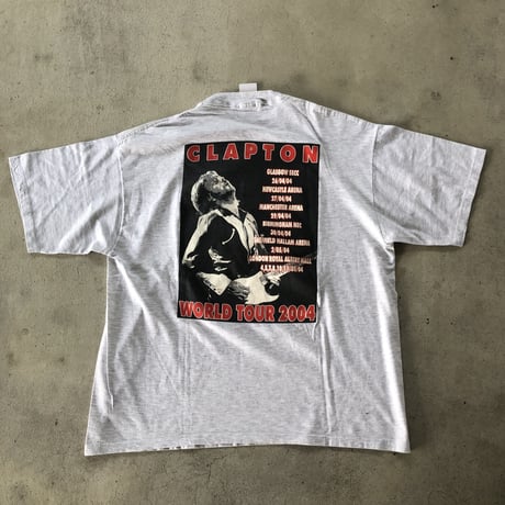 ERIC CLAPTON  WORLD TOUR 2004 Tシャツ