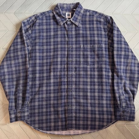 GAP チェック柄コーデュロイシャツ